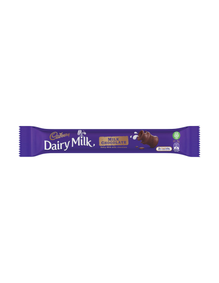 Cadbury Mittlere Bar Milchmilchschokolade 75g x 42