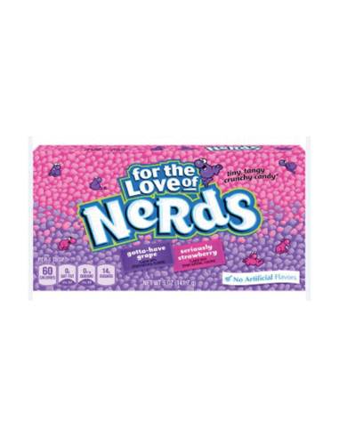 Wonka Nerds Grape Strawberry 141.7g x 12