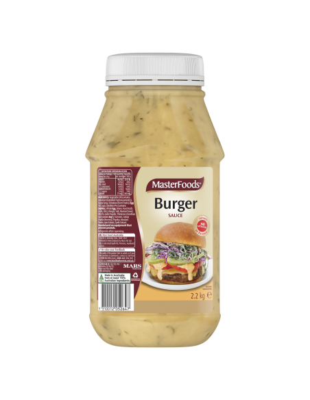 Masterfoods Sos Burger 2.2ks 2.2kg x 1