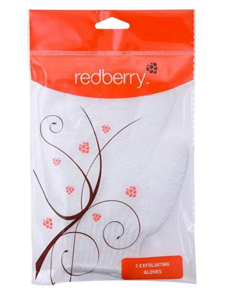 Redberry Guantes exfoliantes 2 Pack x 1