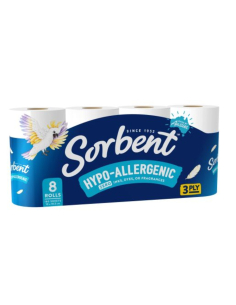 Sorbent Paquete hipo-alergénico 8 Paquete x 1