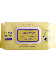 Baby Boo Baby Wipes Lightly Scented 80 Pack x 12