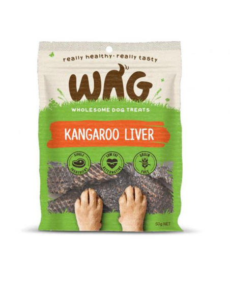 Wag Kangaroo Liver 50g x 1