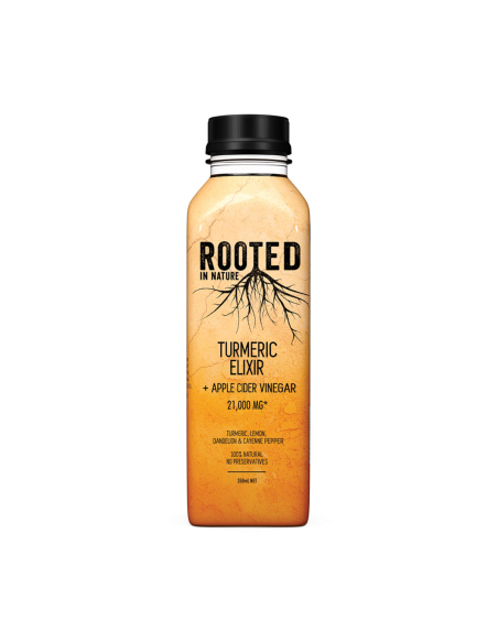 Rooted Apple Cider Vinegar Elixir 350ml x 12