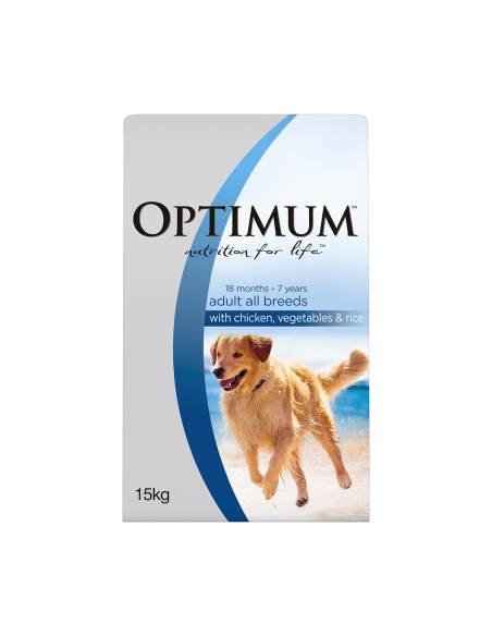 Optimum Verdure di pollo e riso 15kg x 1