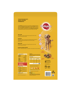 Pedigree Beef And Vegetables 20kg x 1 2
