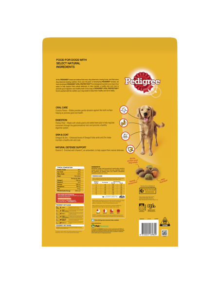 Pedigree Beef And Vegetables 20kg x 1