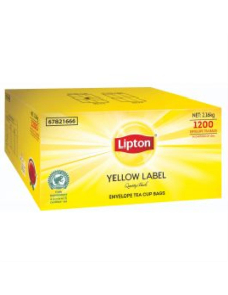 Lipton Gelbes Etikettumschlag Tasse Bag 1200 Pack X 1
