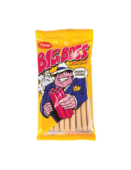 Fyna Big Boss Caramel Sticks 125G x 12
