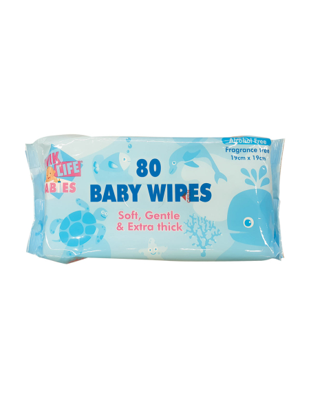 Kwik Life Baby Wipes 80 Pack x 1