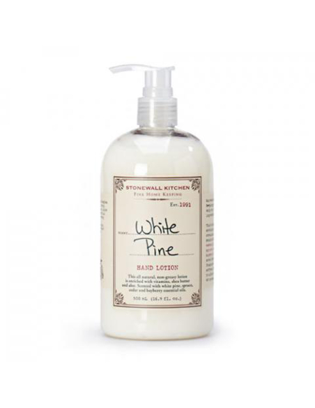Stonewall Kitchen ホワイトマツハンドローション500ml x 1