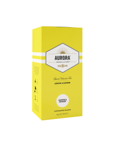 Aurora Thé au citron et au gingembre 25 Pack x 1