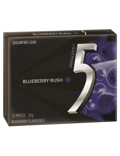 Wrigley 5Gum Blueberry 12 Morceau 32G x 10