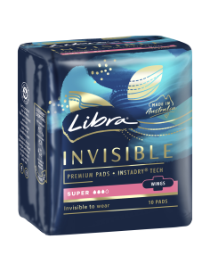 Libra Ailes invisibles Super Pads 10 Pack x 1