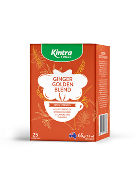 Kintra Jengibre Dorado mezcla té 65g / 25 bolsas de té x 1