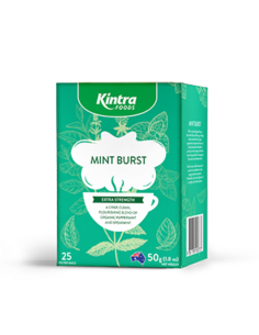 Kintra ミントバーストティー50g / 25ティーバッグx 1