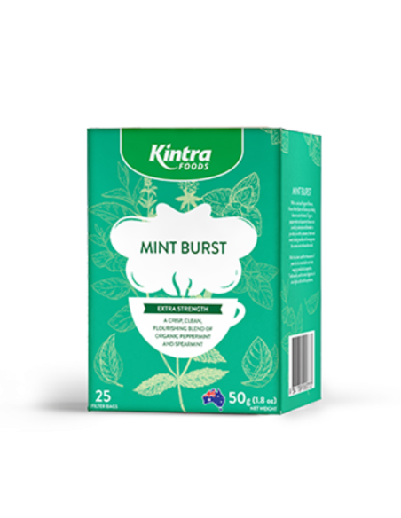 Kintra Mint Burst Tea 50g / 25 Torby do herbaty X 1