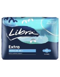 Libra Extra 通常のパッド14パックX 1