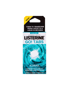 Listerine Go Tabs 16 Per Pack x 1