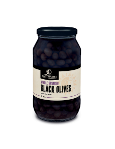 Sandhurst Olives noires entière espagnol 1.9kg x 1