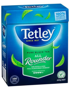Tetley TEABAG TUTTO TROUNDER 100 PACK X 1