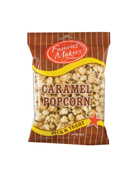 Famous Bakers キャラメルポップコーン150g x 12