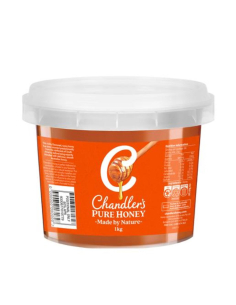 Chandler Honey Paume à miel pur 1kg x 6