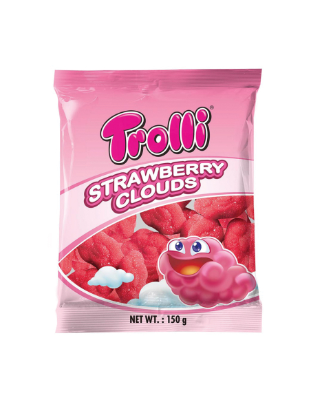 Trolli Truskawkowe chmury 150g x 8
