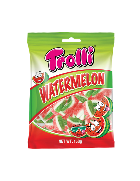 Trolli Wassermelonenscheiben 150g x 10