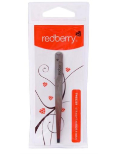 Redberry Straight Tweezer x 6