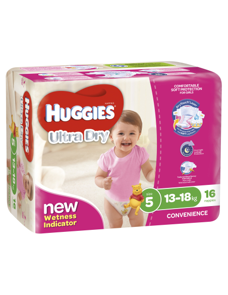 Huggies Walker Girl Windies 16 Pack X 1