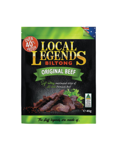 Local Legends Biltong Original Runds 45G x 15