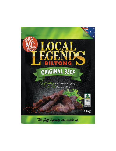 Local Legends Biltong Original Beef 45g x 15