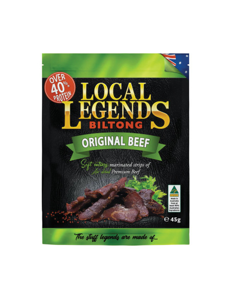 Local Legends Biltong原装牛肉45g x 15