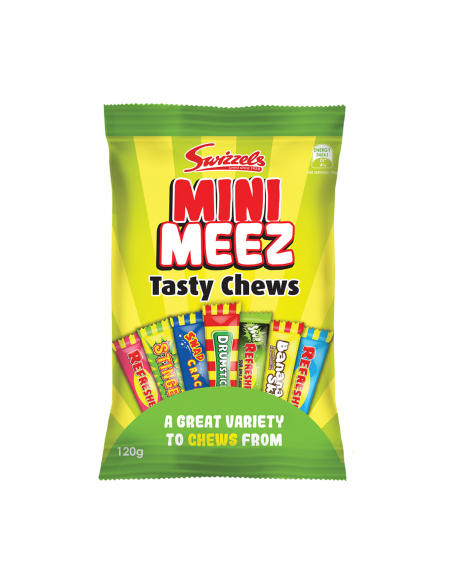 Swizzels Mini Mezon MEEZ Mother Chews 120G x 12