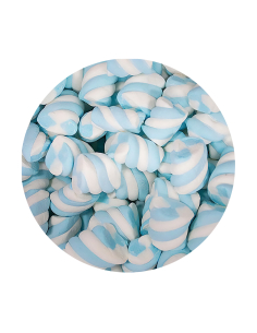 Malva de giro azul y blanco 800g x 1