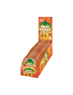 Zed Candy Guma bąbelkowa z owocami 35g x 18