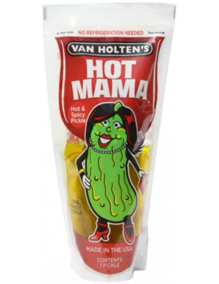 Van Holten's Pickles Hot Mama Spicy Pickle x 12