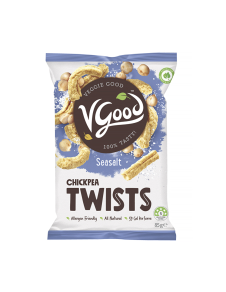 Vgood Chickpea Twists Sea Salt 85g x 7