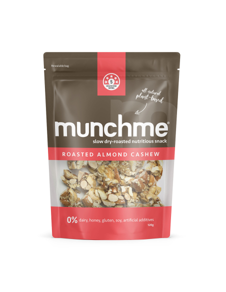 Munchme Gebratene Mandeln Cashews 120g x 6