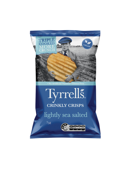 Tyrells Lekko Sea Solone 75g X 12