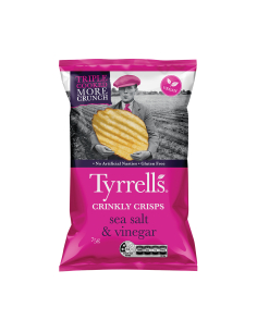 Tyrells Sea Salted & Vinegar 75g x 12