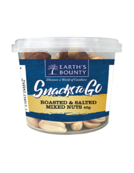 Earth Bounty 烤和盐渍混合Ed螺母40g x 20