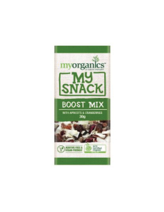 My Organics Mein Snack-Boost-Mix mit Aprikosen & Cranberries 30g x 20