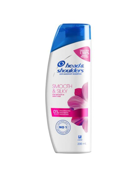 Head&shoulders Smooth & Silky Shampoo 200ml x 1