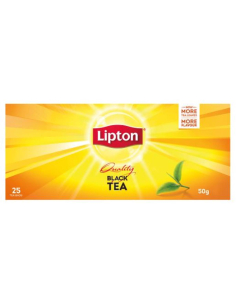 Lipton Sacs à thé Qualité Noir 25 Pack x 1