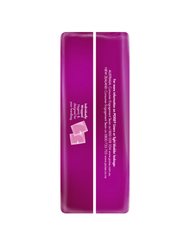 Poise Extra Longues doublures 22 Pack x 6