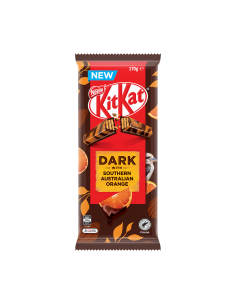Kit Kat Dark con il blocco arancione australiano del sud 170g x 12