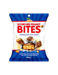 Scorched Peanut BITES 140G X 12