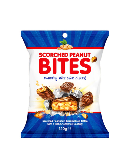 Scorched Peanut Morsures 140g x 12